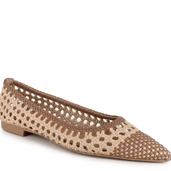 Splendid Woven Tan Flats Size 7.5 - Excellent Condtion - Picture 1 of 6